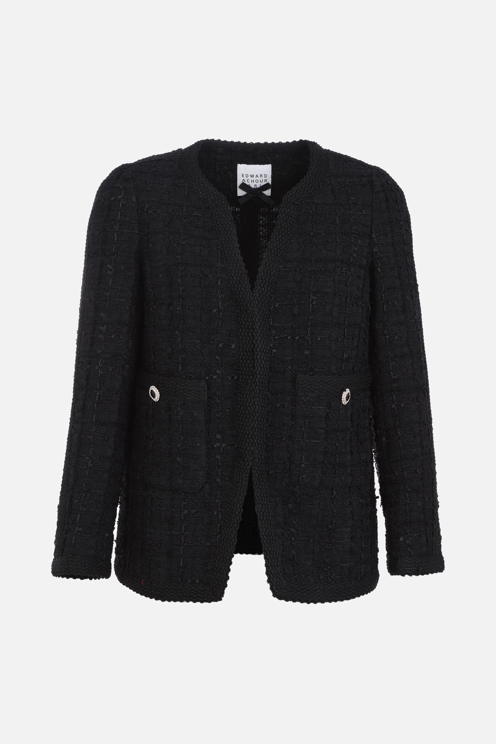 Black tweed jacket