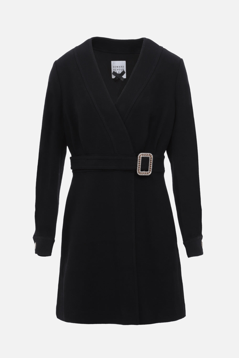 Robe portefeuille à boucle bijou