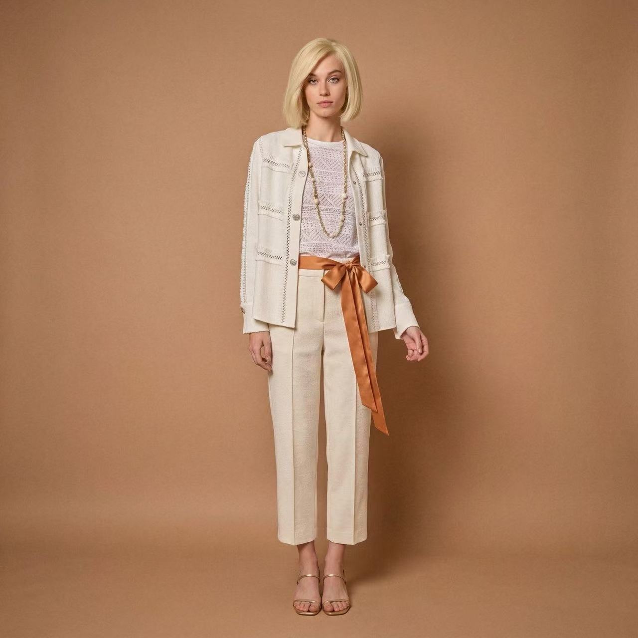 Tailored Straight-Leg Trousers