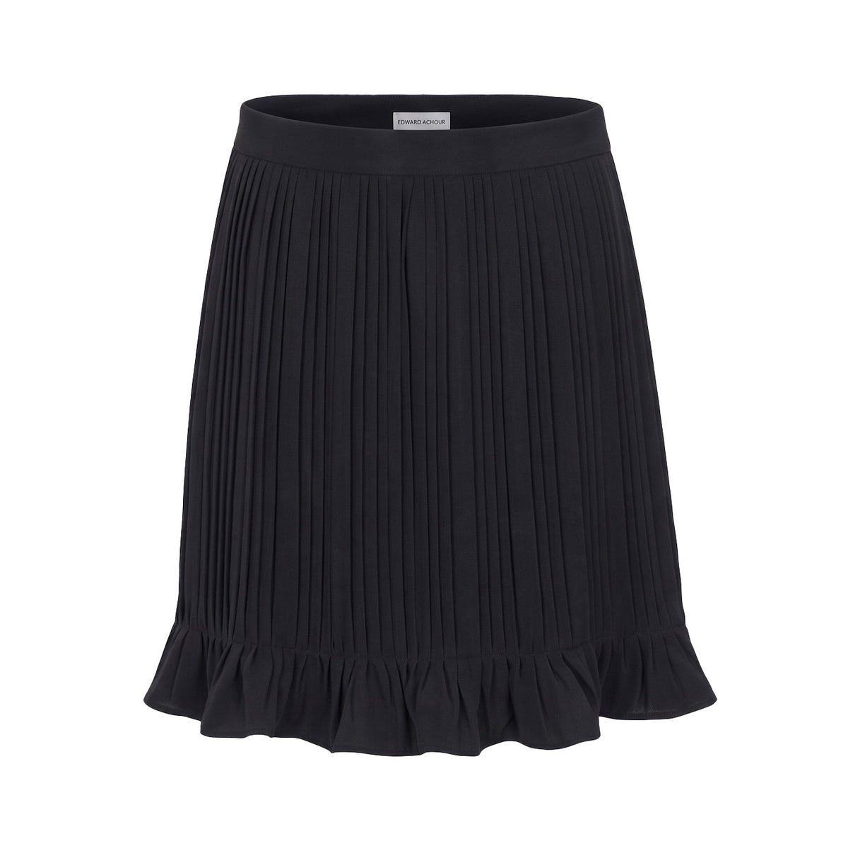 A-Line Skirt with Flounced Hem