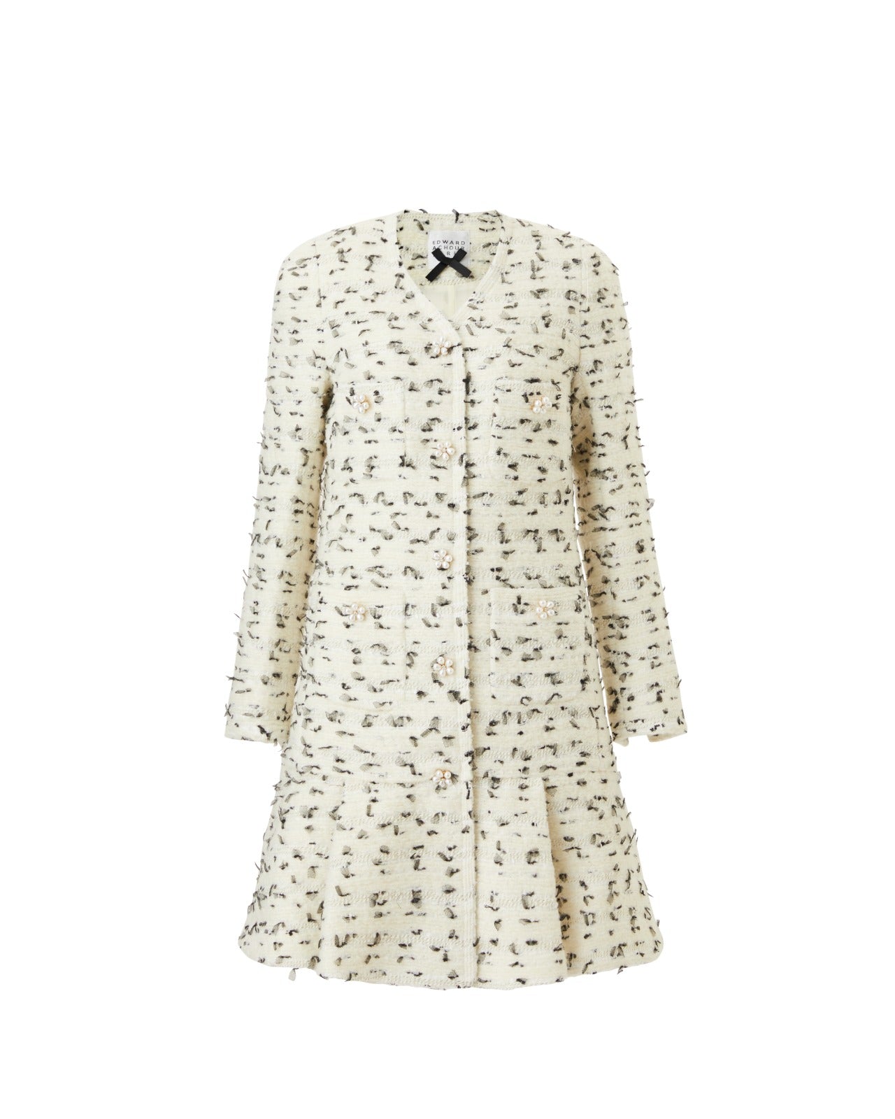 Manteau ivoire orné (090205/906)