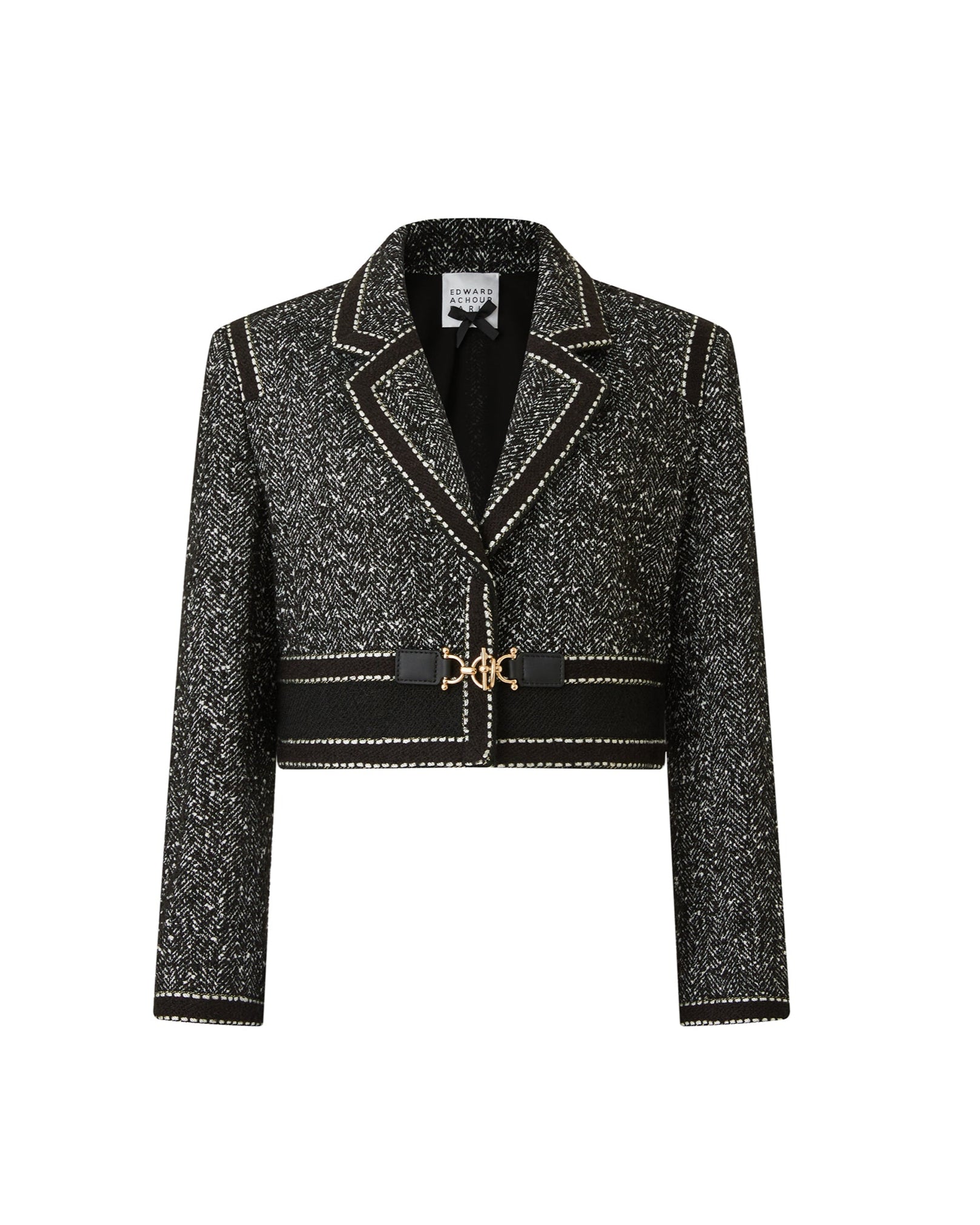 Short Jacket with Refined Braid Trim (090111/913)