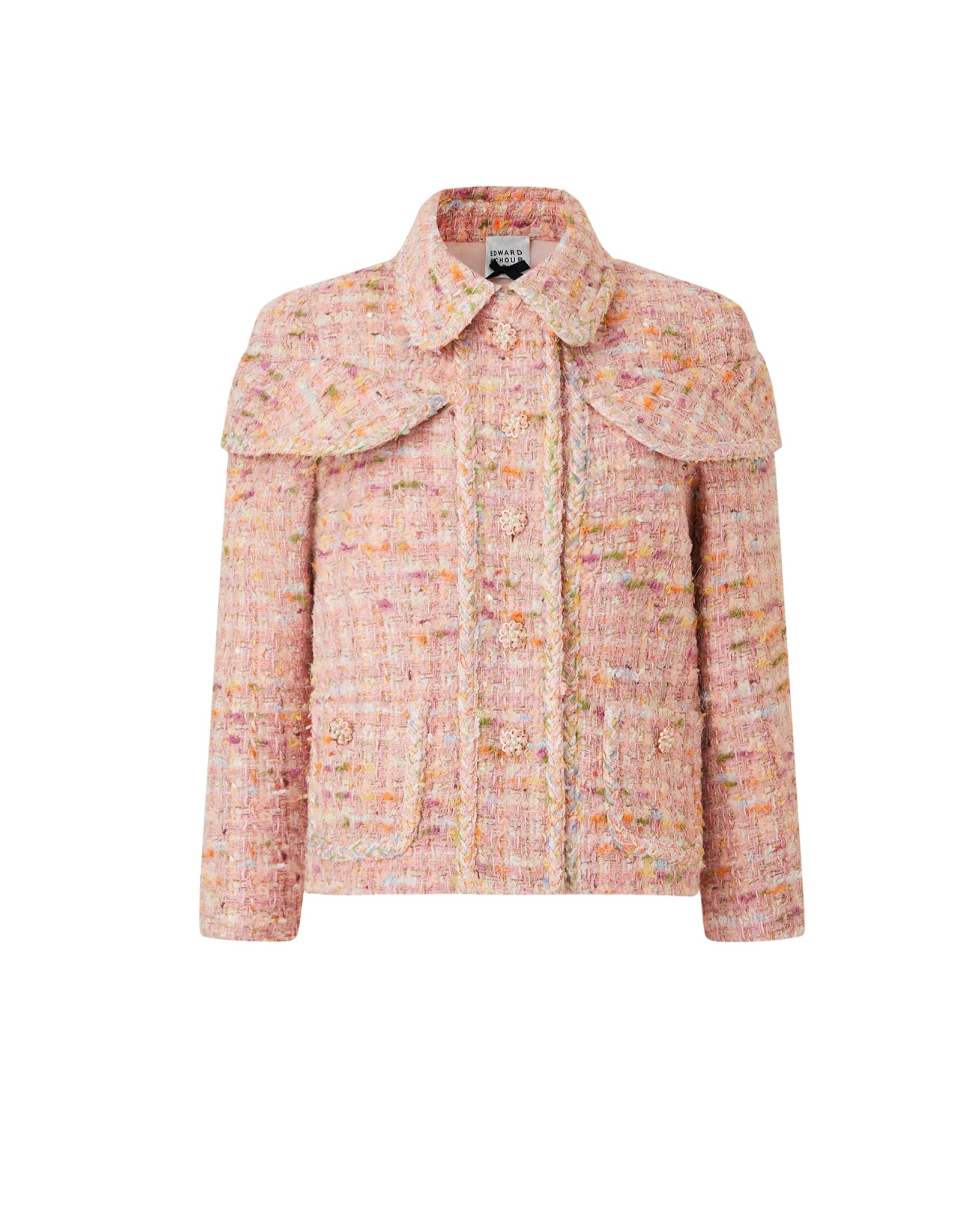 Multicolour Makeup Tons Natté Blazer with Courtly Shoulders (090114/919)