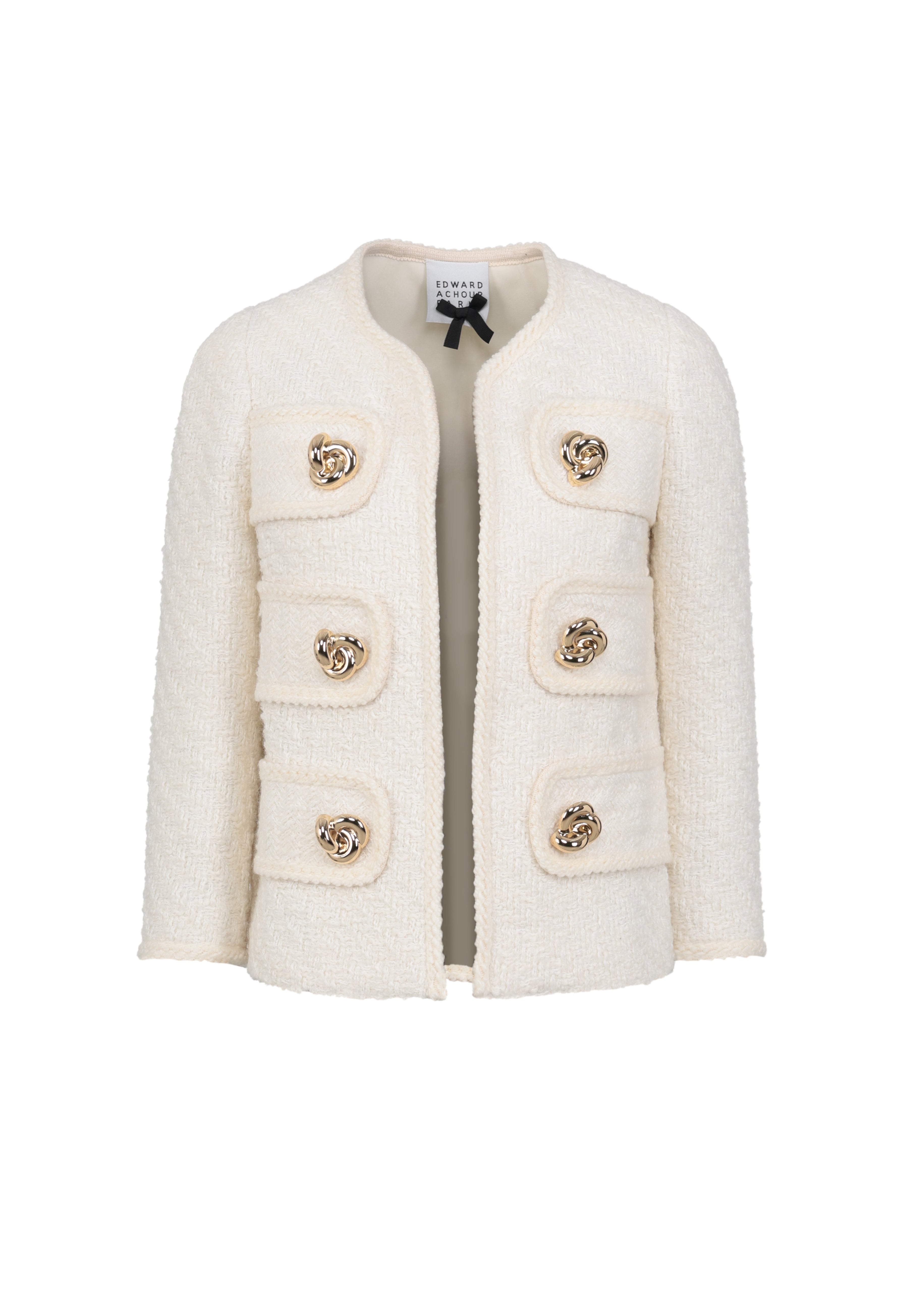 Vintage-Inspired Jacket With Jewels Bottons (090117/922)