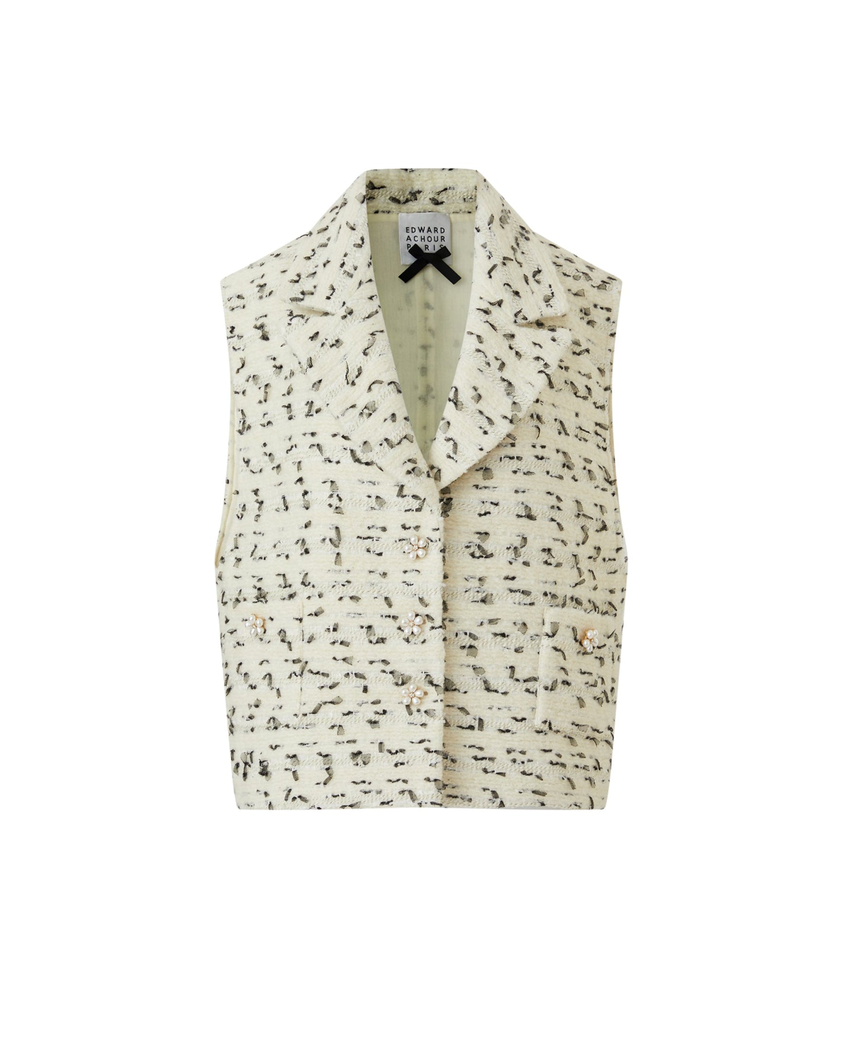 Plaid Gilet with Tailored Lapel (090304/906)