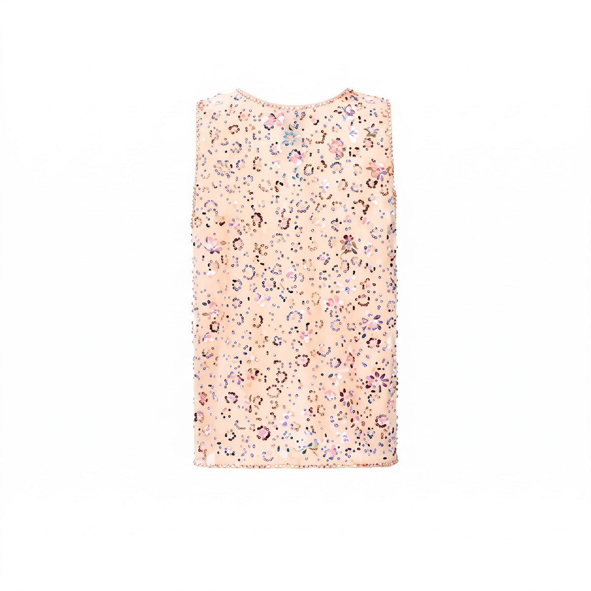 Embellished Sleeveless Shell Top
