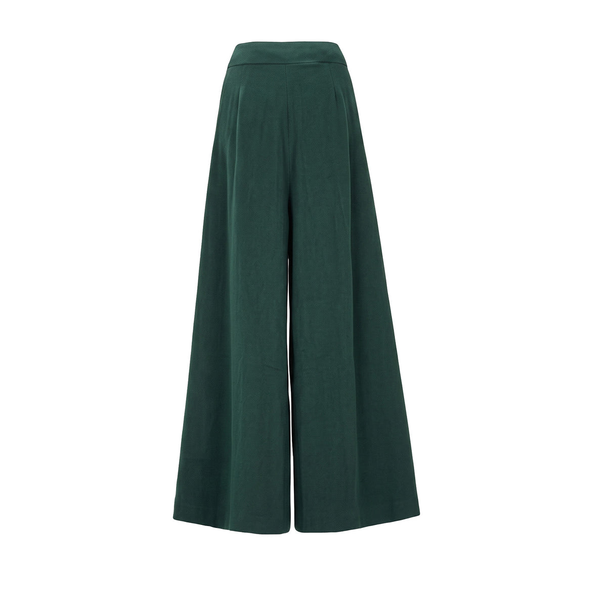 Textured Palazzo Trousers