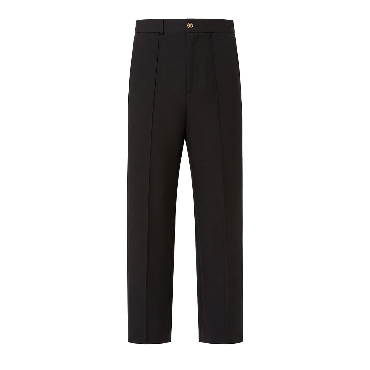 Cropped Stretch Tailored Trousers