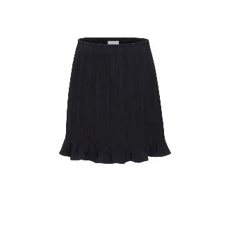 A-Line Skirt with Flounced Hem
